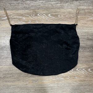 12th Tribe Black Fabric Top with White Label